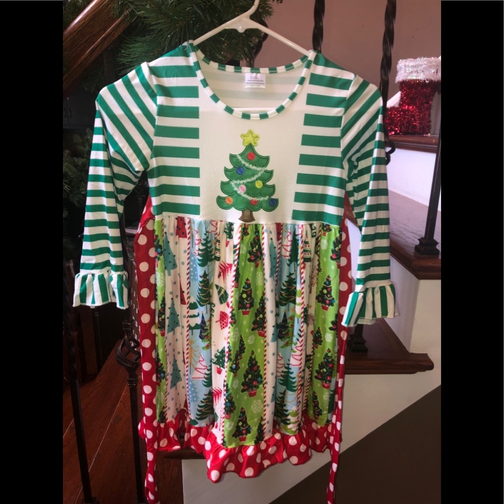 Girls Christmas dress